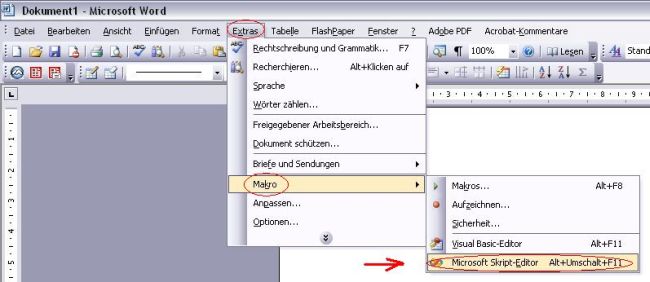 Microsoft Script Editor In Vista